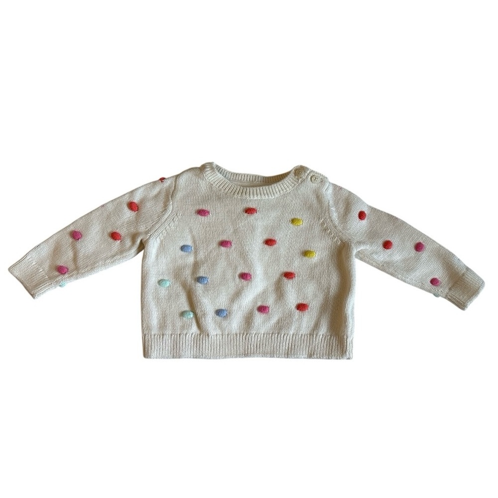 Baby GAP Popcorn-Knit Sweater Baby Girl Size 0-3 months